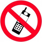 Cell phone warning
