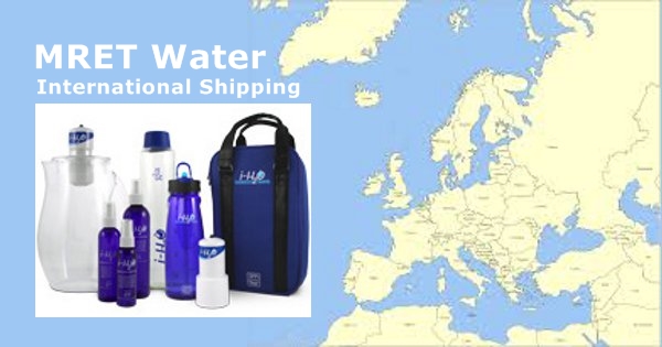MRET Water Shipping to Europe (UK, Italy, France, etc.)